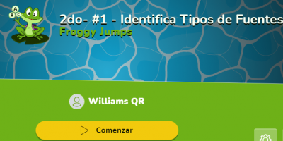 2do- #1 -  Identifica Tipos de Fuentes